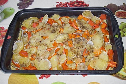 Kartoffel-K&uuml;rbis Gratin alla Napolitana 2