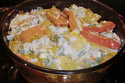 Kartoffel-K&uuml;rbis Gratin alla Napolitana 7