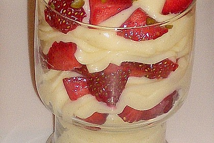 Erdbeeren mit Vanillecreme 1