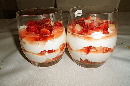 Erdbeeren mit Vanillecreme 4