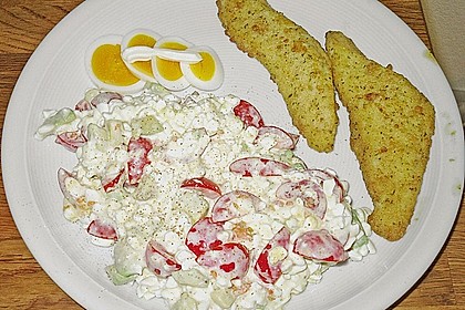 Avocado - H&uuml;ttenk&auml;se - Salat 3