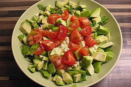 Avocado - H&uuml;ttenk&auml;se - Salat 4