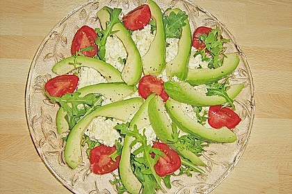 Avocado - H&uuml;ttenk&auml;se - Salat 5