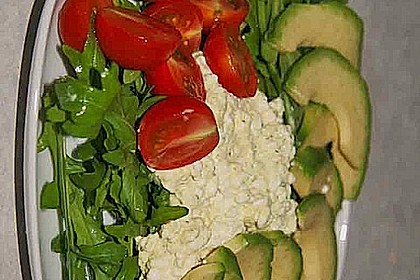Avocado - H&uuml;ttenk&auml;se - Salat 7