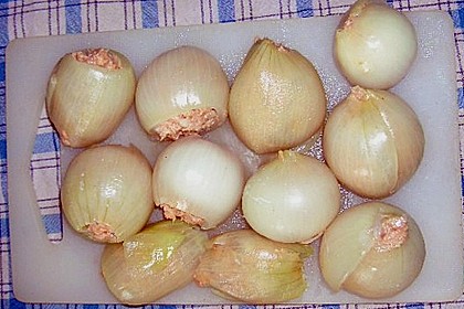 Gef&uuml;llte Zwiebeln 1