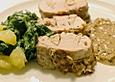 Schweinefilet mit Mandeln