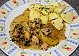 Schweinefleisch mit &Auml;pfeln