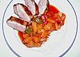 Entenbrustfilet s&uuml;&szlig; - sauer