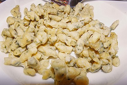 Kichererbsenmehl - Sp&auml;tzle