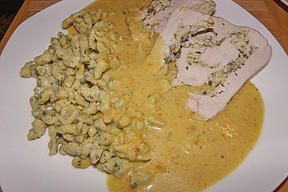 Kichererbsenmehl - Sp&auml;tzle 1