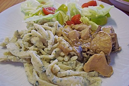 Kichererbsenmehl - Sp&auml;tzle 2