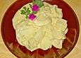 Eiersalat mit K&auml;se und Ananas