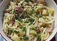 Zwiebel - Salat mit Ananas