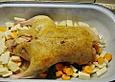Ente mit Calvados - &Auml;pfeln