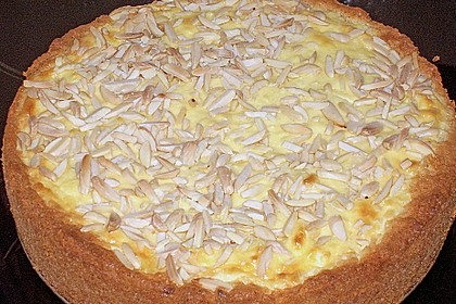 Apfelkuchen mit Puddingguss 14