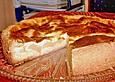 Apfelkuchen mit Puddingguss