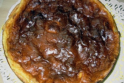 Apfelkuchen mit Puddingguss 17