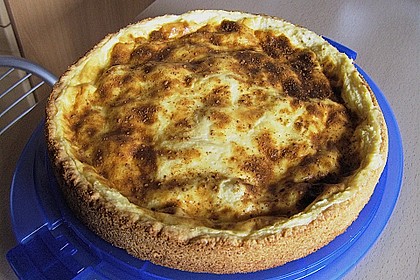Apfelkuchen mit Puddingguss 10