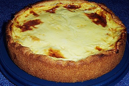 Apfelkuchen mit Puddingguss 7