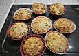 Spargelmuffins mit K&auml;se und Speck