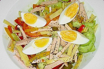 Bunter K&auml;se - Wurstsalat 1