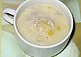 H&uuml;hnersuppe mit Mais