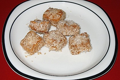 Exotische Kokosw&uuml;rfel
