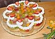 Biskuit mit Keksboden f&uuml;r Obstkuchen