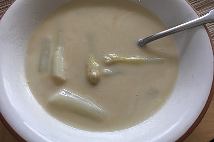 Spargelcremesuppe 13