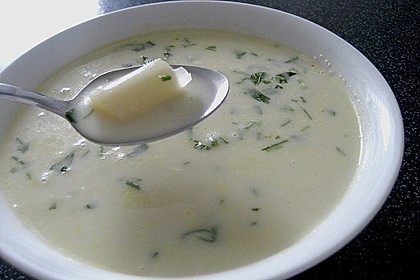 Spargelcremesuppe 5