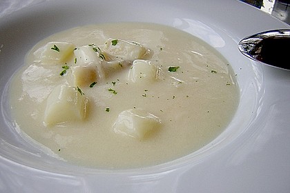 Spargelcremesuppe 7
