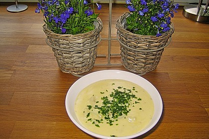 Spargelcremesuppe 9