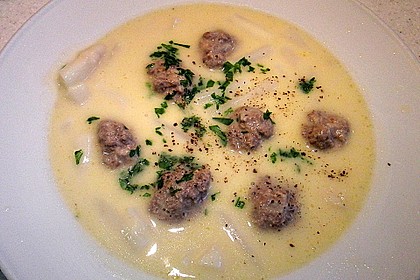 Spargelcremesuppe 4