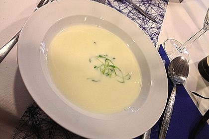 Spargelcremesuppe 10