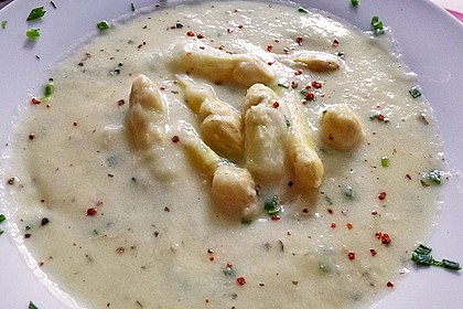 Spargelcremesuppe 6
