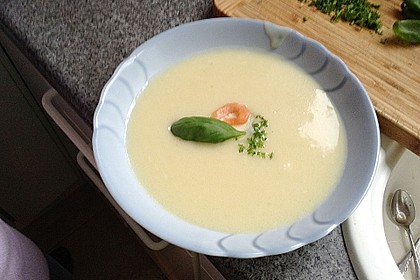 Spargelcremesuppe 16