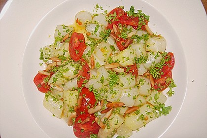 Italienischer Spargelsalat mit H&auml;hnchenleber 1