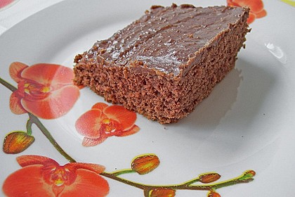 Schokoblechkuchen mit Zimt (ohne Butter, ohne Eier) 7