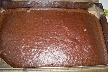 Schokoblechkuchen mit Zimt (ohne Butter, ohne Eier) 74