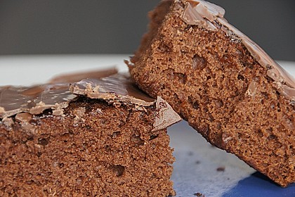 Schokoblechkuchen mit Zimt (ohne Butter, ohne Eier) 24