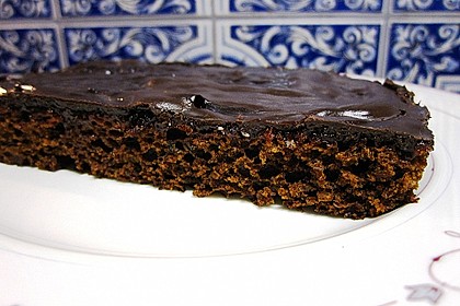 Schokoblechkuchen mit Zimt (ohne Butter, ohne Eier) 2