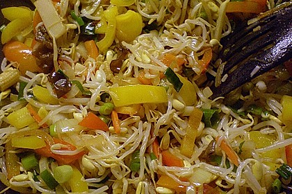 Chinapfanne mit Hähnchen 2