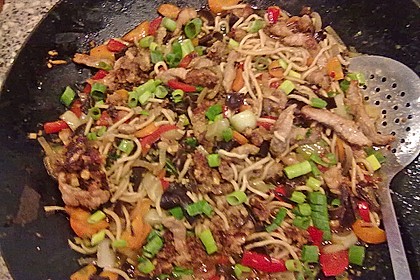 Chinapfanne mit Hähnchen 7