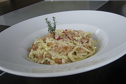 Rahm - Pfifferlinge mit Sp&auml;tzle 3