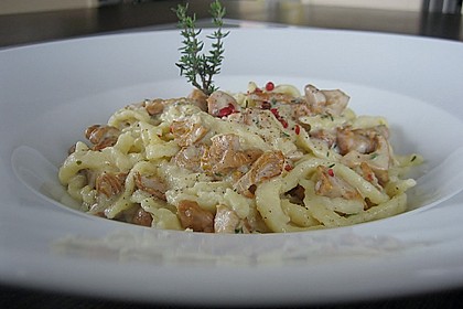 Rahm - Pfifferlinge mit Sp&auml;tzle 4