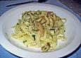 Tagliatelle mt zweierlei Pilzen