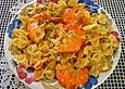 Scharfe Spaghetti mit Garnelen