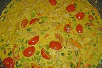 Kabeljaufilet in Kurkuma - Senf - Sauce 3