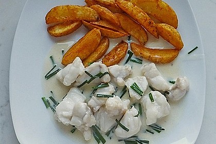 Seeteufel in Wermut - Schnittlauchsahne 6