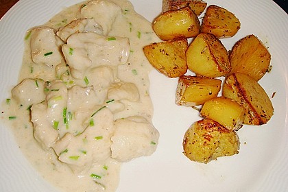 Seeteufel in Wermut - Schnittlauchsahne 10